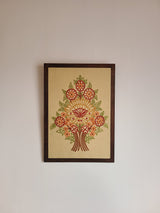 Ach Aari Embroidered Wall Hanging - Beige