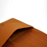 Corsage- Aari Embroidered Laptop Sleeve Brown - Zaina by CtoK