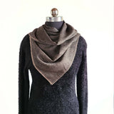 Classic Grey Zig Zag Handwoven Pashmina Stole
