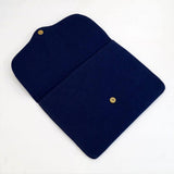 Corsage - Aari Embroidered Laptop Sleeve Navy Blue - Zaina by CtoK