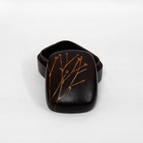 Rajbagh - Papier Mache Keepsake Box Black & Gold - Zaina by CtoK